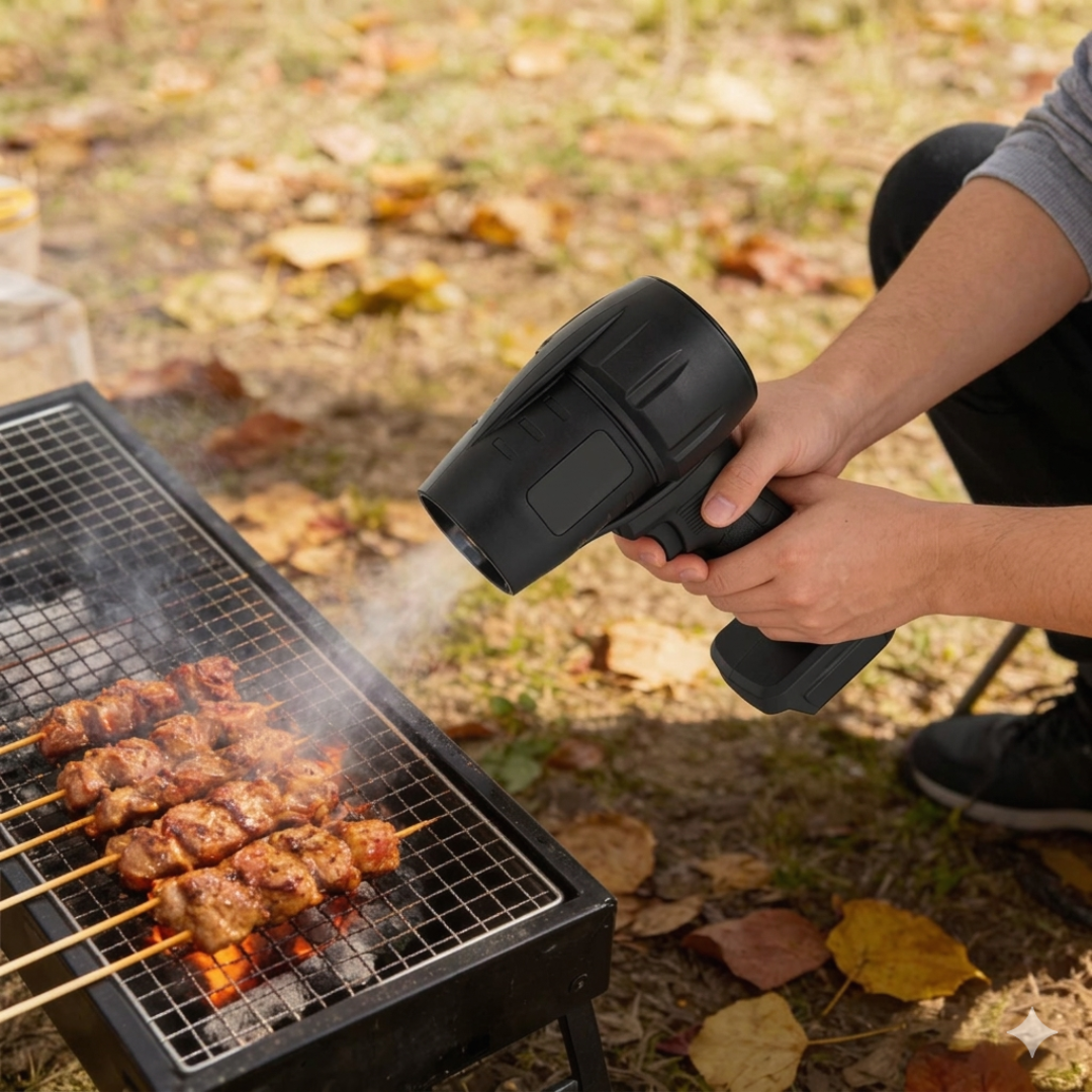 Mini Soplador Turbo Inalámbrico Multiusos